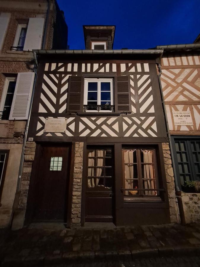 Ferienwohnung Maison Jongkind - Garage Prive 100 M - Selection Journee Du Patrimoine 2023 Honfleur Exterior foto